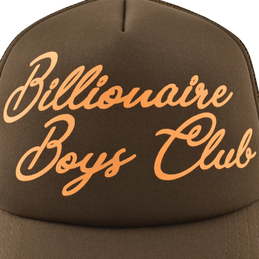 Billionaire Boys Club Arch Logo Trucker Cap Brown Mainline Menswear Australia